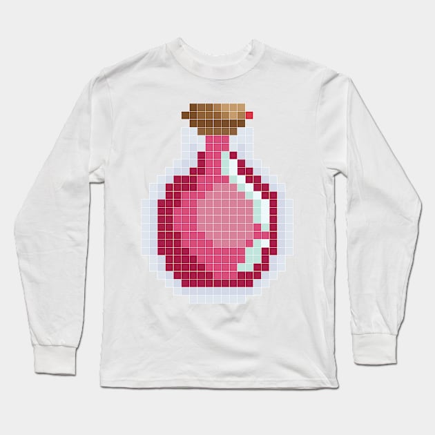 Pink Potion Long Sleeve T-Shirt by Jonathan Wightman